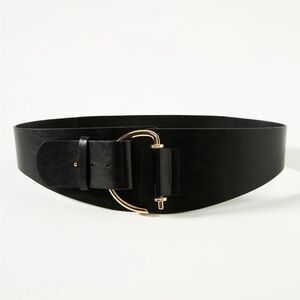 Anthropologie Wide Hook Belt